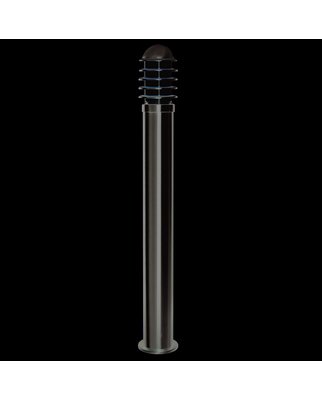 OUTDOOR POST LAMP - STAINLESS STEEL 90 cm, E 27 max 60W